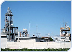 蒸留塔のイメージ