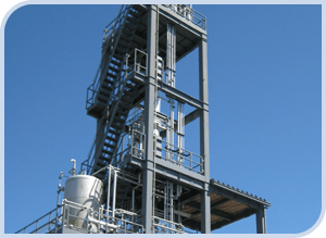 垂直分割式充填塔イメージ