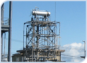 バッチ式充填塔イメージ