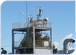 バッチ式棚段塔イメージ